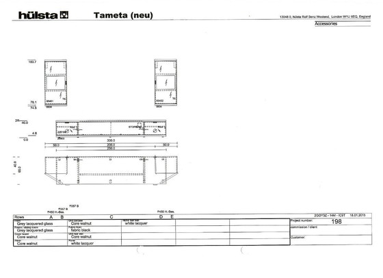 Image 1 of  Hülsta Scopia Möbelsystem mit integriertem leistungsstarken Teufel-Soundsystem