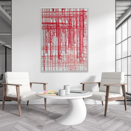 Antadze Abstract Composition XXL – Paintings & Drawings, Canvas (photo 4 of 14)