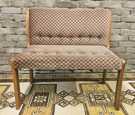 Image 1 of Panca scandinava vintage a due posti degli anni &#39;70 