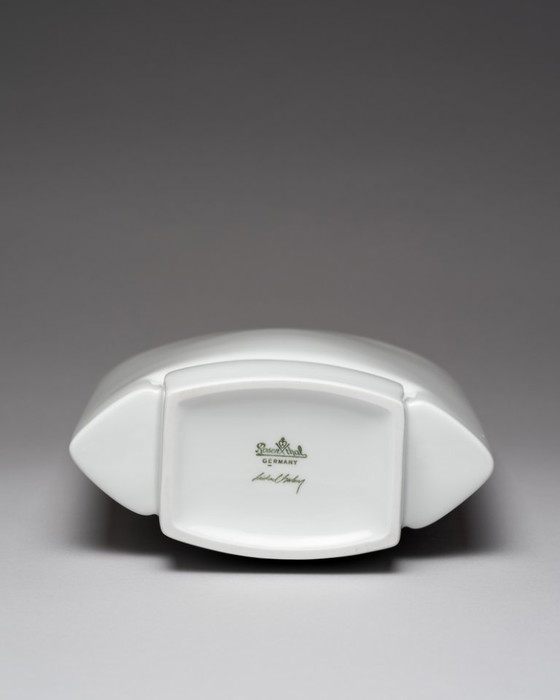 Image 1 of Duo de vases XL en porcelaine Rosenthal vintage : Michael Boehm DEBUT + Platt&Young SPIRIT