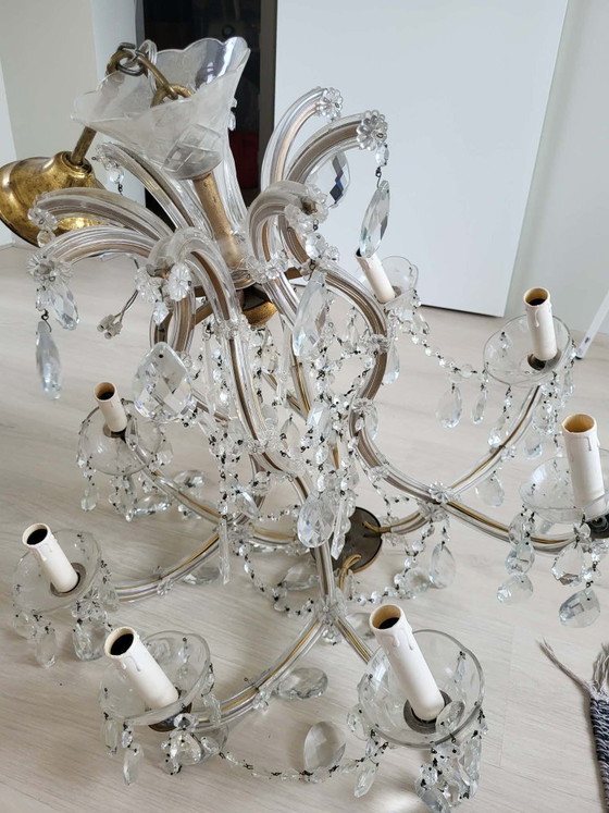 Image 1 of Grande lampadario di cristallo