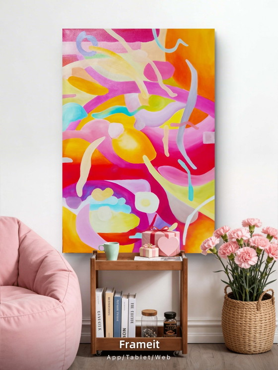 Image 1 of Acrylic painting #summer 144x100cm