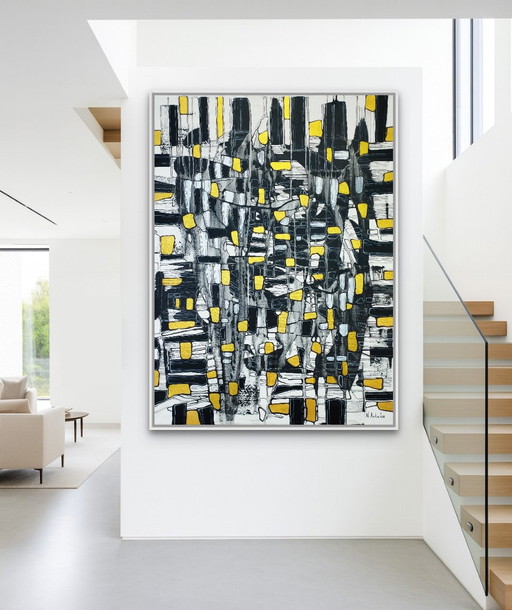 Natia Antadze Abstract Composition XXL
