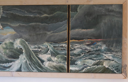 Peinture "Au fil du temps