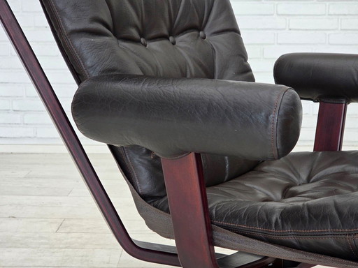 1970s, Norwegian design by Sigurd Ressel, lounge chair model "Falcon".