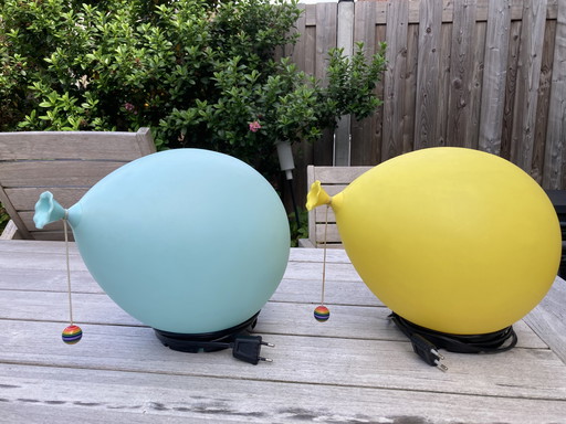 2 Balloon lamps Bilumen Design Y. Christin