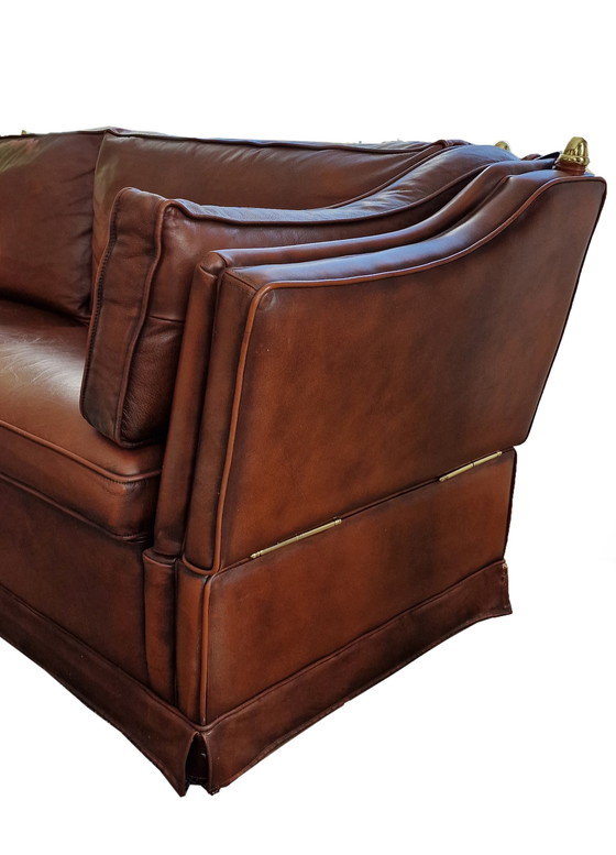 Image 1 of Very Beautiful Castle Bench of Beef Leather