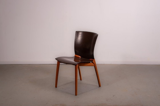 Image 1 of Cos S-12 stoelen ontworpen door Josep Llusca voor Cassina in 1994