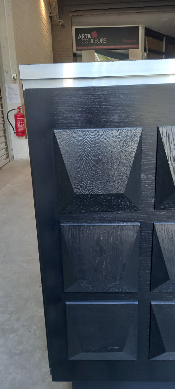 Image 1 of Sideboard Vintage Dressoir Brutalist style de Coene 1970's