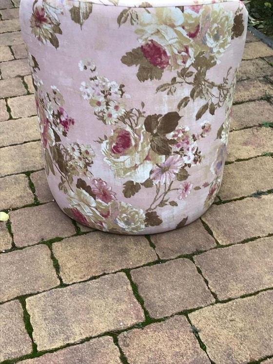Mid-Century Armchair with Floral Pattern, 1970s – Mid Century Modern (photo 9 of 9)