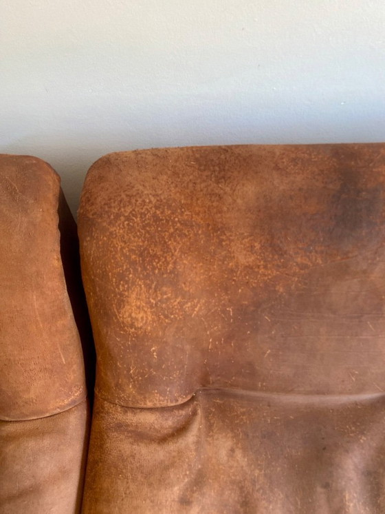 Image 1 of 3 loungestoelen toegeschreven aan De Sede