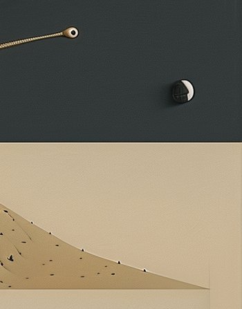 Image 1 of Unique Edition *** High-Quality Giclée *** Monsieur Escargot and the Anatomy of the Absurd ***