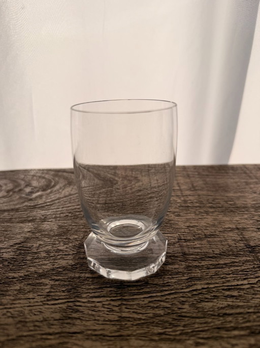 Juego de 26 piezas de cristalería Lalique France - Diseño Art Déco "Lille"