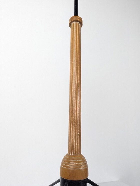 Image 1 of Mid-Century Tripod Floor Lamp