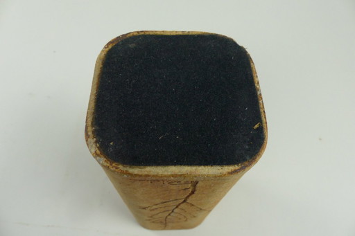 Raymonde Leduc, stoneware vase, 1970s.