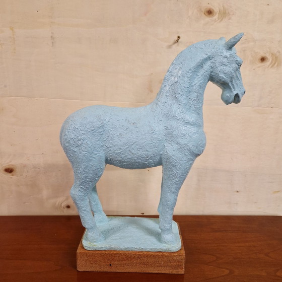 Sculpture de cheval vintage – Autre (photo 7 of 10)