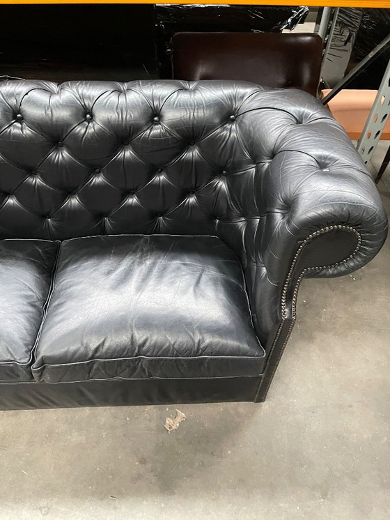 Image 1 of 1980’s Vintage Chesterfield sofa