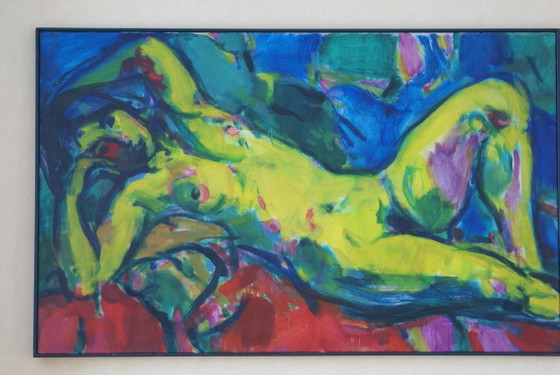 Akt, Leinwanddruck – Norbert Olhuis, Wanddekoration, Canvas, Wood (photo 3 of 6)