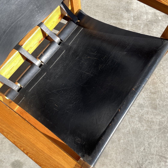 Image 1 of Rare chaise facile scandinave vintage Safari, 1970