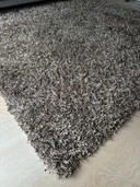 Tappeto quadrato a pelo alto, marrone/grigio (270x270)