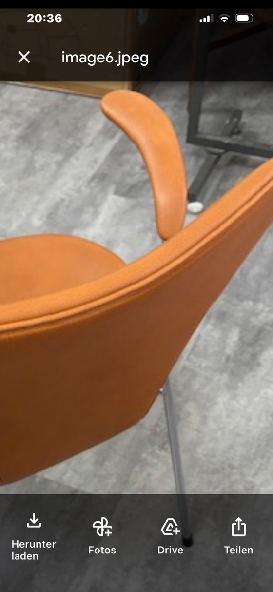 Image 1 of 6x Arne Jacobsen 3207 Fritz Hansen