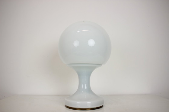 Image 1 of All Glass Table Lamp By Valasske Mezirici, 1960S, Czechoslovakia