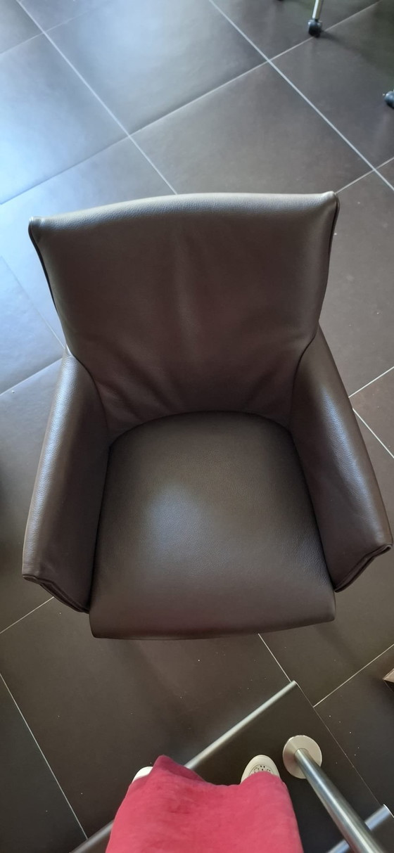 6 KING METAL Armchairs by Jan Neggers – Dining chairs, Leather (photo 6 of 13)