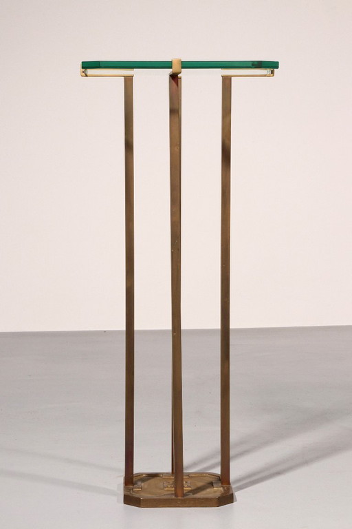 Rare Peter Ghyczy T18 Side Tables, 1970s Design 73 cm high