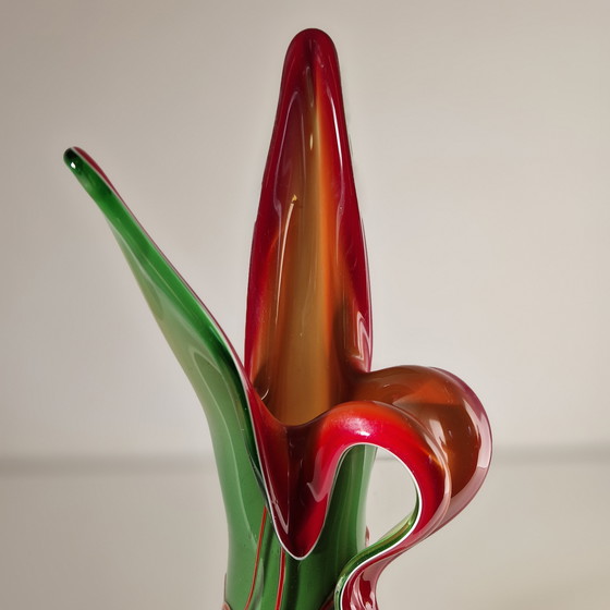 Image 1 of Goldan Talast vintage vase mouth-blown design vase