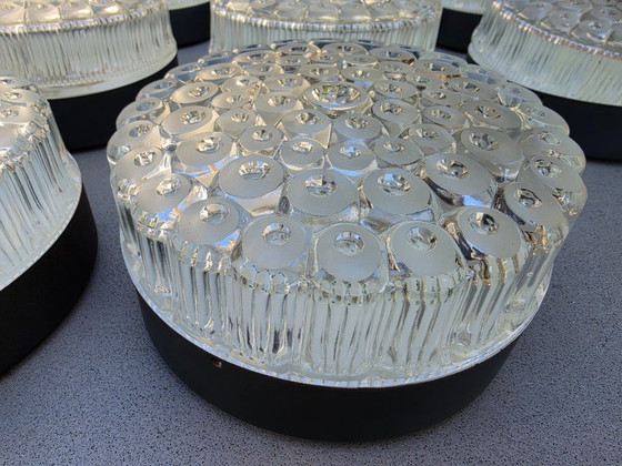 Image 1 of 11x Plafonnier Staff Leuchten modèle A226 années 60/70