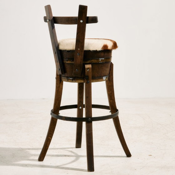 Image 1 of Sgabello da bar in faggio MK11625