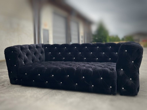 Bretz Marylin Divano 4 posti Nero – 3 5 zitsbanken, Velvet (photo 2 of 7)