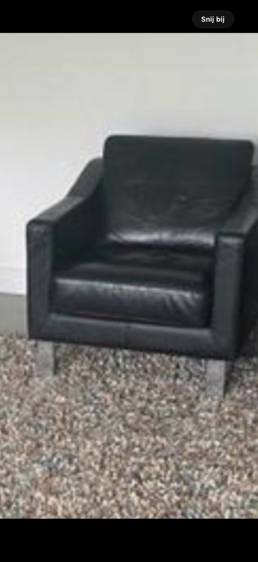 Leolux Antonia: 2 armchairs (Wapiti leather)