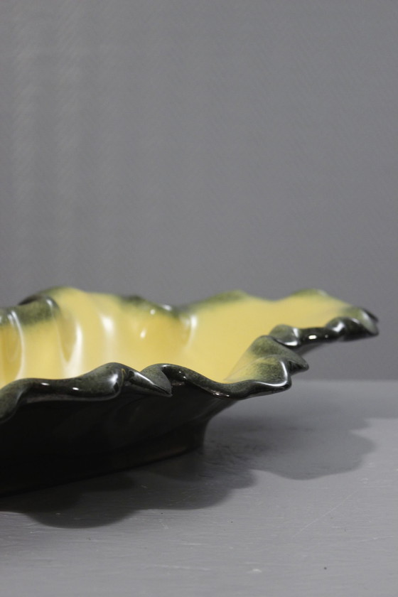 Image 1 of Grande coupe à fruits céramique vintage forme libre Ceramidi Marseille 1950s