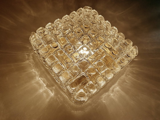 Image 1 of Mid Century Bubble Glass Wall Light / Ceiling Light