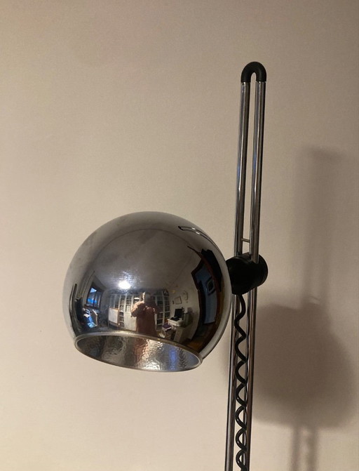 Staff Leuchten Space Age style floor lamp from the 1970s.