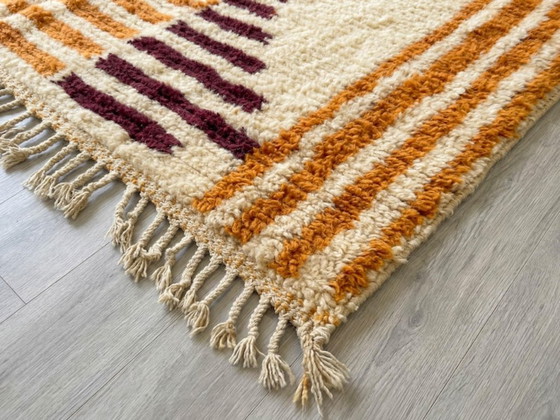 Image 1 of Authentische, handgeknüpfte marokkanische Teppiche | Individuelle Designs & 100 % Naturwolle | 200 cm x 300 cm