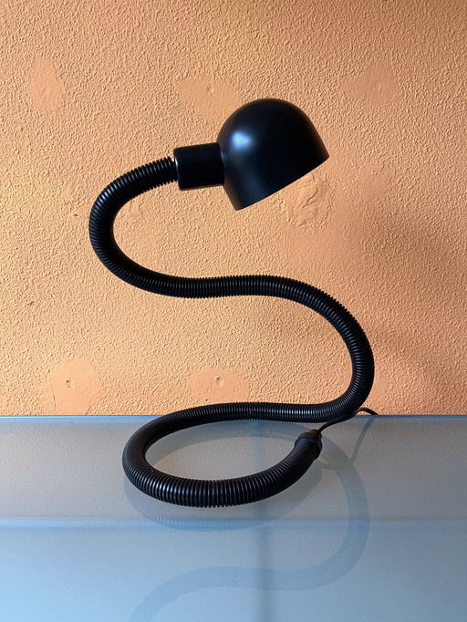 Rare Iconique Valenti Luce Hebi Lampe de table Lampe serpent