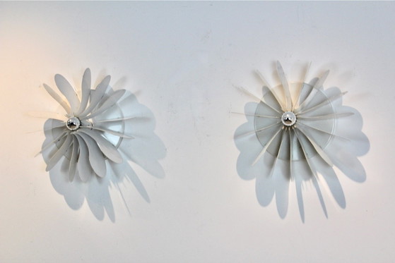 Applique Bolide grafiche di Hermian Sneyders de Vogel per RAAK, Amsterdam, Bianco (foto 4 di 12)