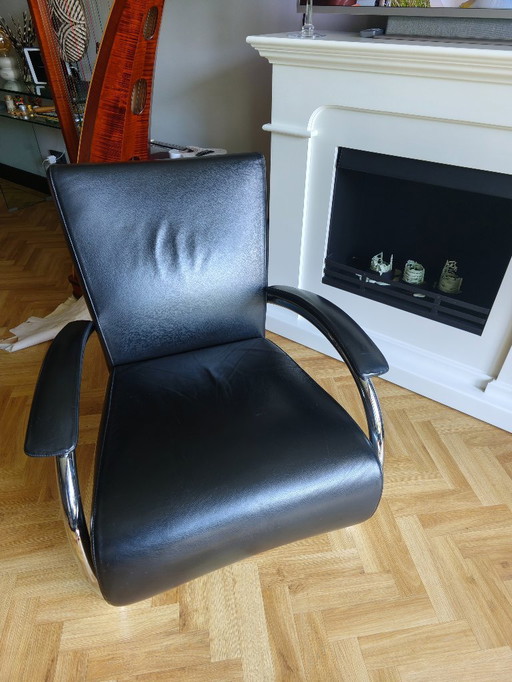 Molinari accademia fauteuil leer