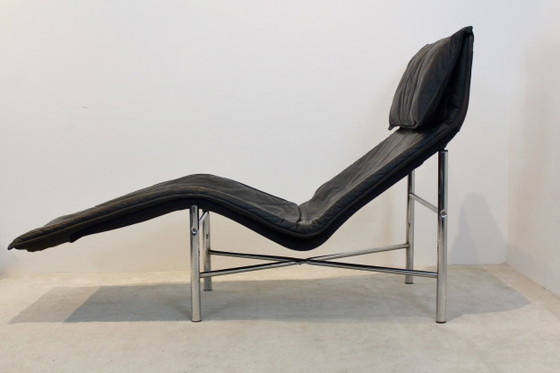 Black Leather ‘Skye’ Chaise Longue by Tord Björklund, Ikea (photo 11 of 11)