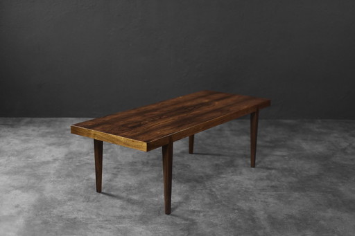 Vintage Mid-Century Danish Rosewood Coffee Table by Severin Hansen for Haslev Møbelfabrik, 1960s