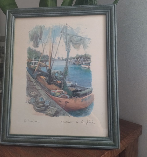 Lithograph by Paul Levine