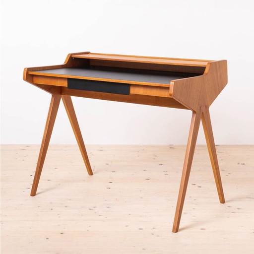 Bureau de dame iconique par Helmut Magg pour WK Möbel, Mid Century Modern, Allemagne, années 1950