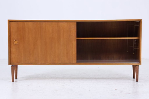Vintage sideboard 60s | Platon series by Lothar Wegner - Mid - Century showcase wood design #05-37