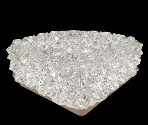 1919 Vintage Glass Ceiling Lamp Erco