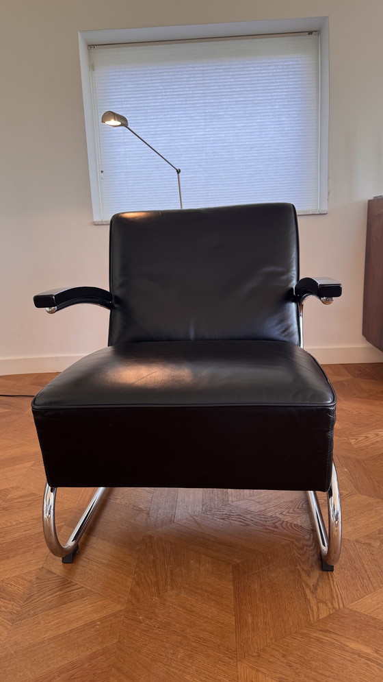 Image 1 of Gispen 405 fauteuil met hocker