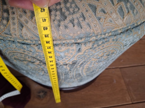 Image 1 of 2 pieces pouf/sofa/art-deco/mid-century/Japanese