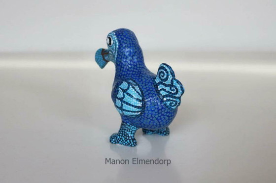 Image 1 of 100% Handgemaakt Beeldje Dodo / Vogel Kunst Nieuw