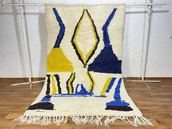 Handgemaakt Marokkaans vloerkleed 300cm x 150cm – Vloerkleden en tapijten, Modern (photo 2 of 9)